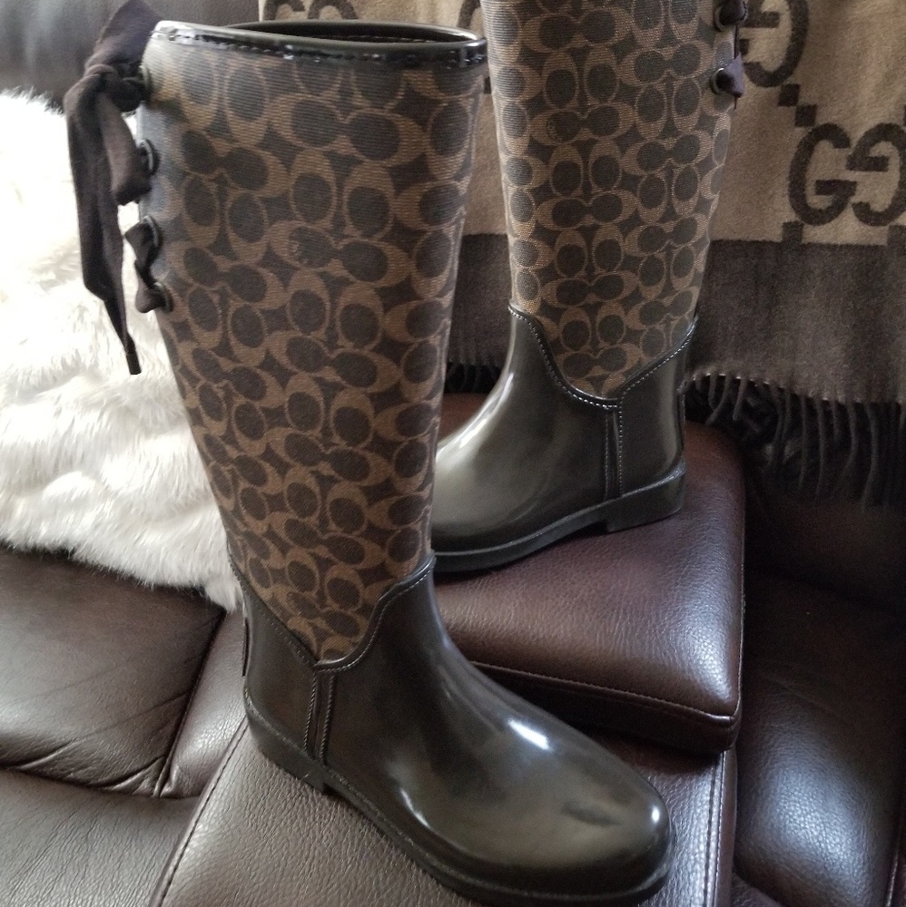 Coach Rain Boots